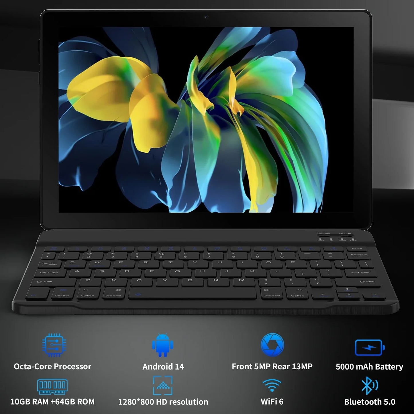 AEEZO-US Android 14 Tablet A523 OctaCore 8GB RAM 64GB