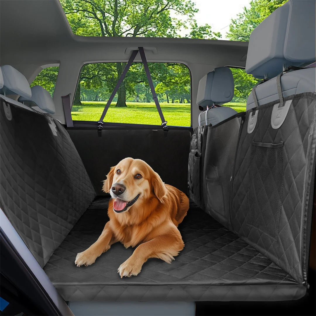 BINGOPAWCN Waterproof Dog Car Seat Cover Hammock For Travel