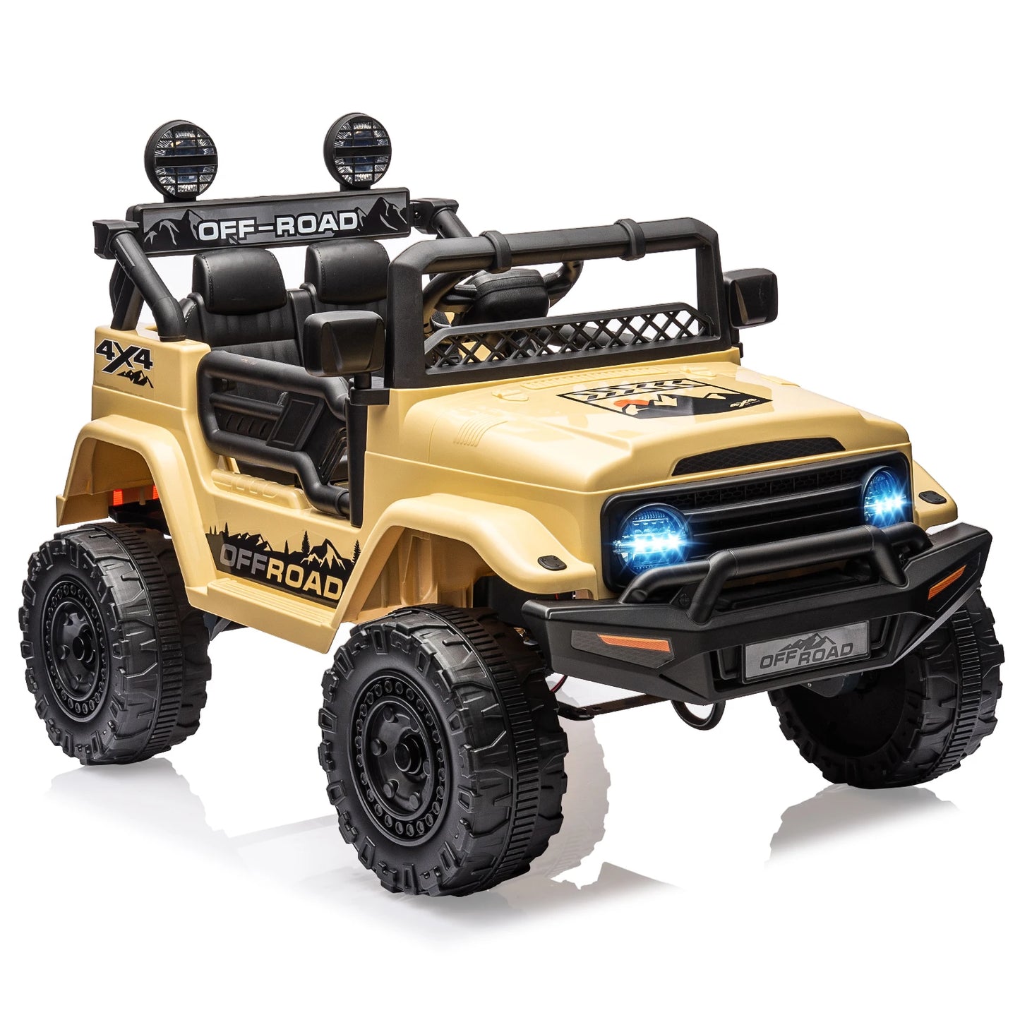 12V Kids Ride On Truck With Bluetooth Remote Control