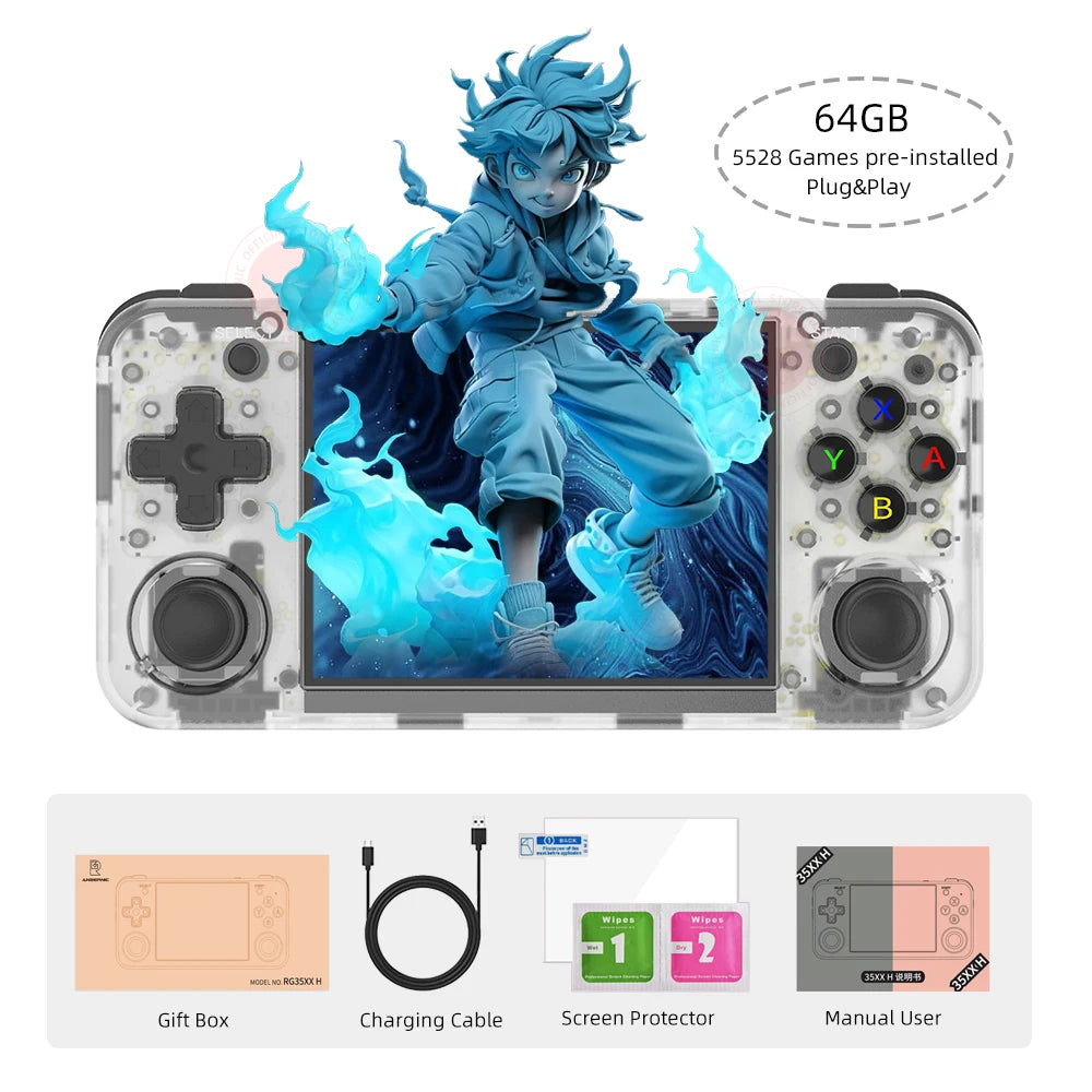 Anbernic RG35XX H Handheld Console For Retro Gaming