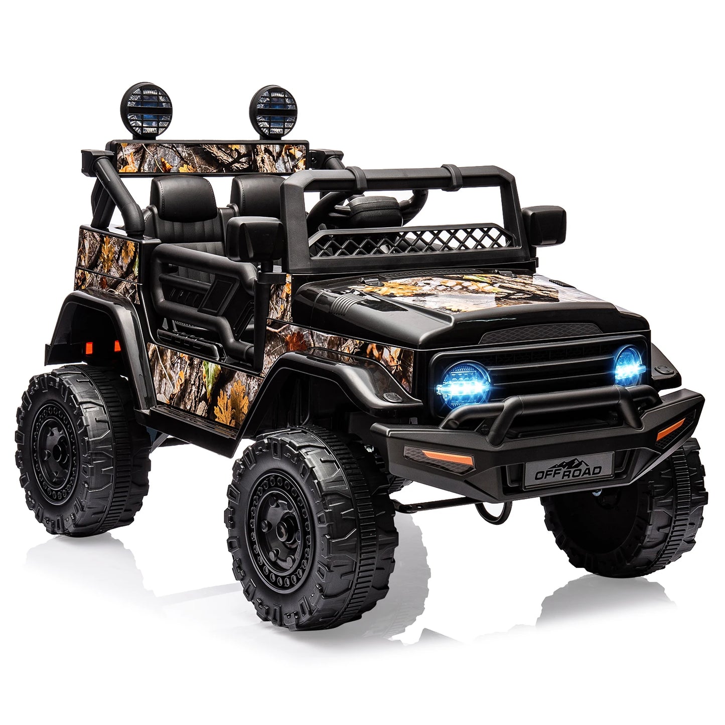 12V Kids Ride On Truck With Bluetooth Remote Control