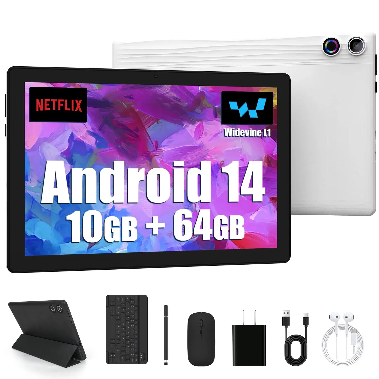 AEEZO-US Android 14 Tablet A523 OctaCore 8GB RAM 64GB