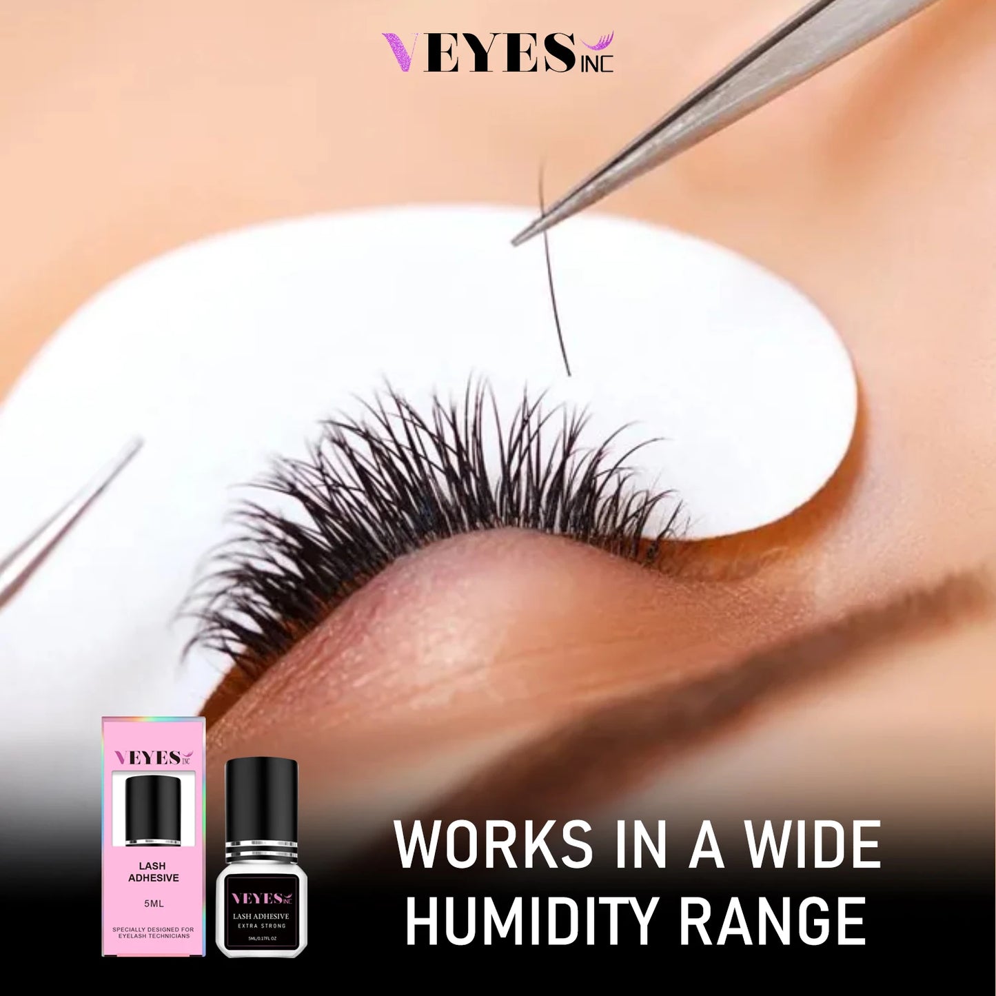 Veyes Inc Veyelash Lash Glue Fast Drying Adhesive 7 Weeks