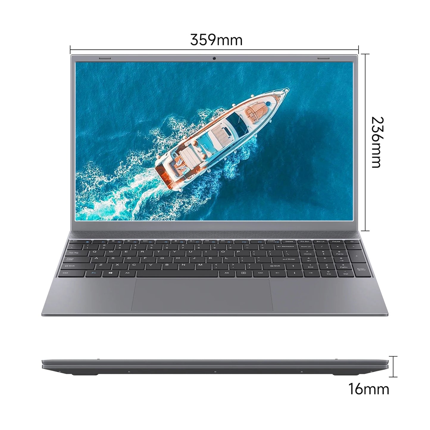 TH Laptop Intel Pentium J3710 8GB RAM 256GB SSD Windows 11