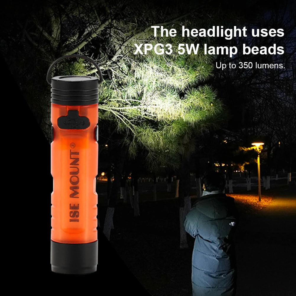 Electric LED Outdoor Mini Flashlight With Magnetic Hook