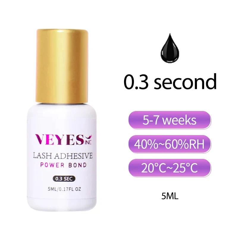 Veyes Inc Veyelash Lash Glue Fast Drying Adhesive 7 Weeks