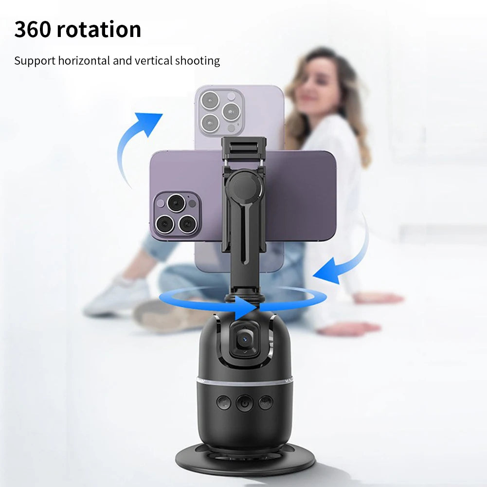 VODOOL Auto Face Tracking Tripod 360 Degree Phone Holder