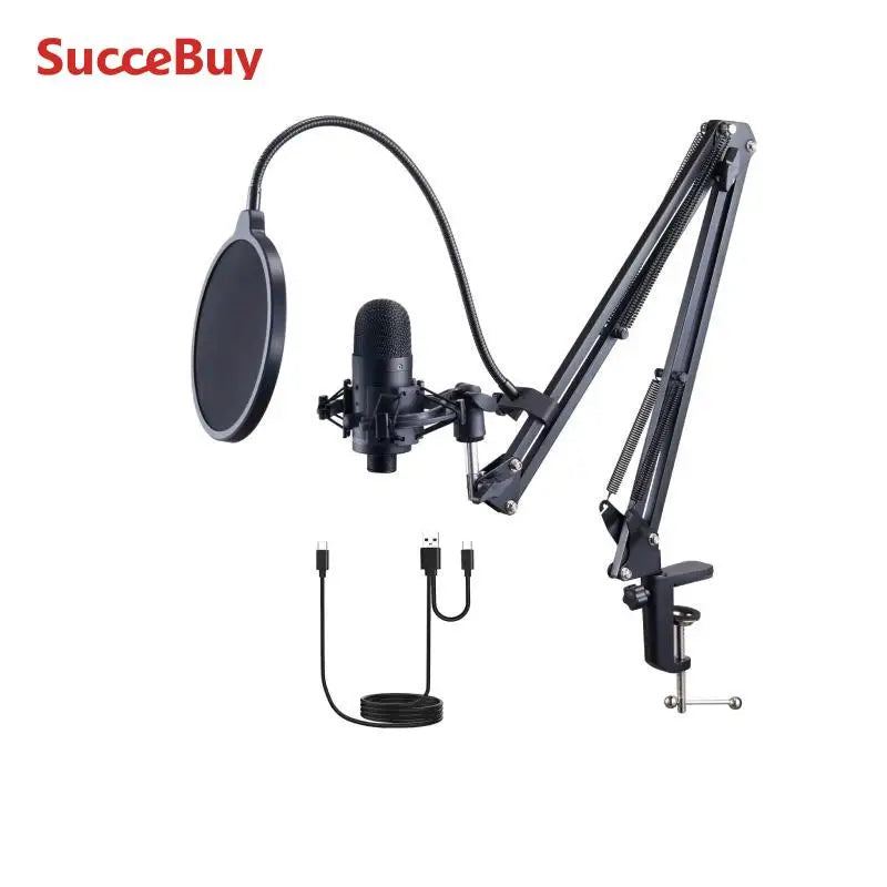 VEVOR USB Condenser Microphone for Podcast and Streaming