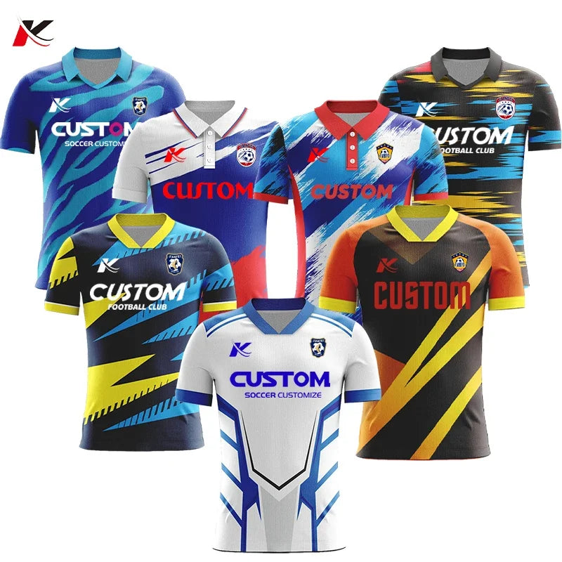 CRKECN Custom Sublimation Soccer Uniforms Embroidered Logo