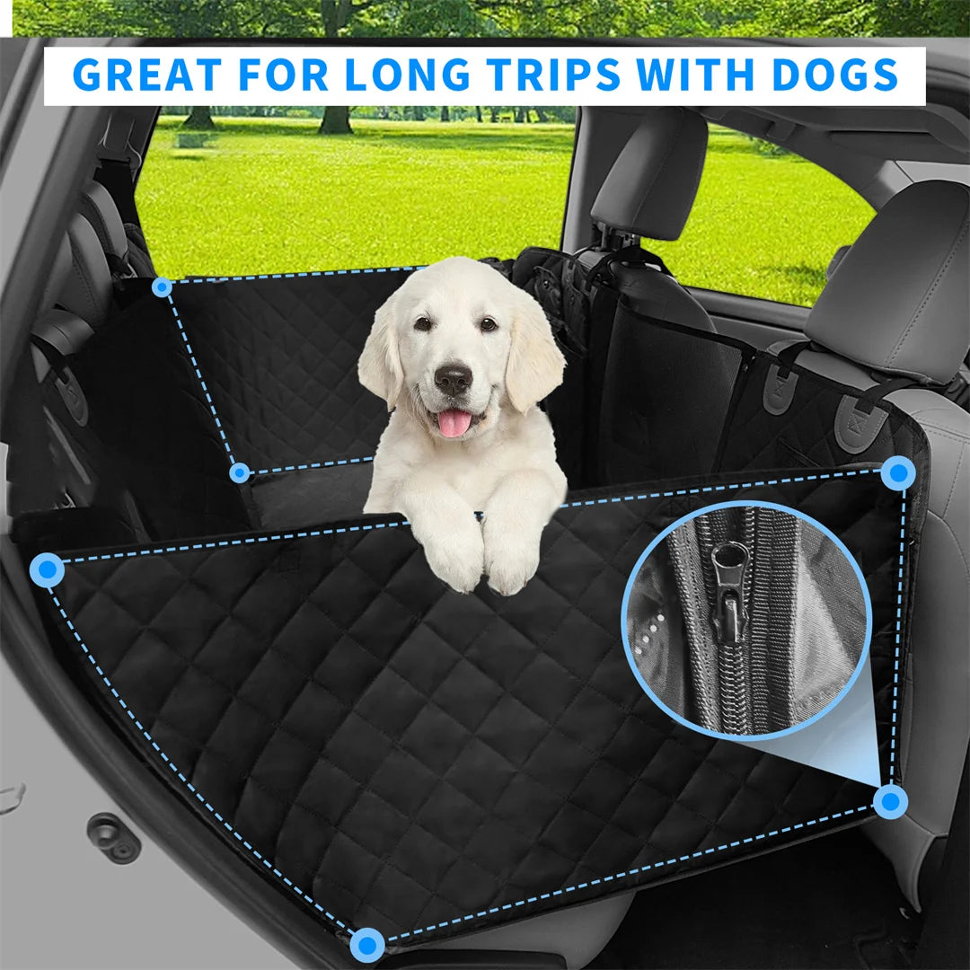 BINGOPAWCN Waterproof Dog Car Seat Cover Hammock For Travel