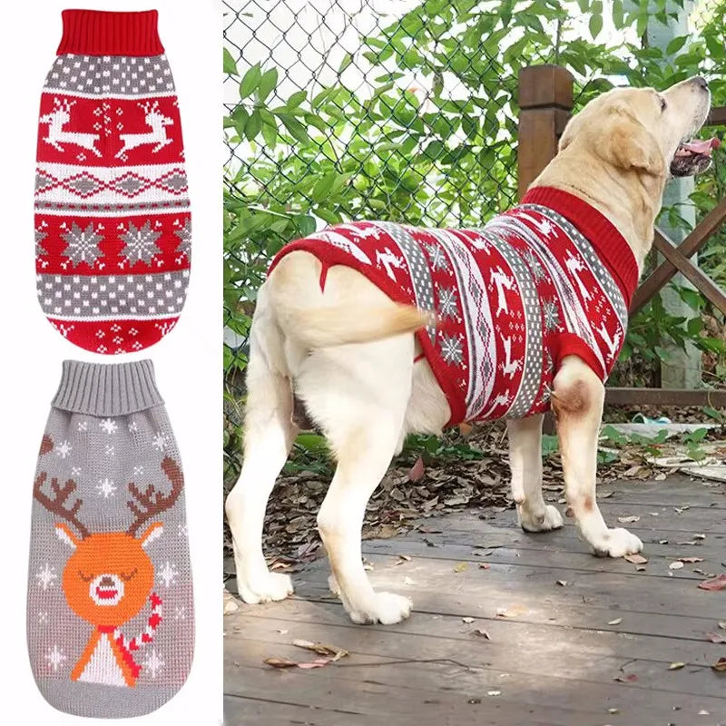 Guangdong Christmas Dog Sweater Coat For Pets Winter