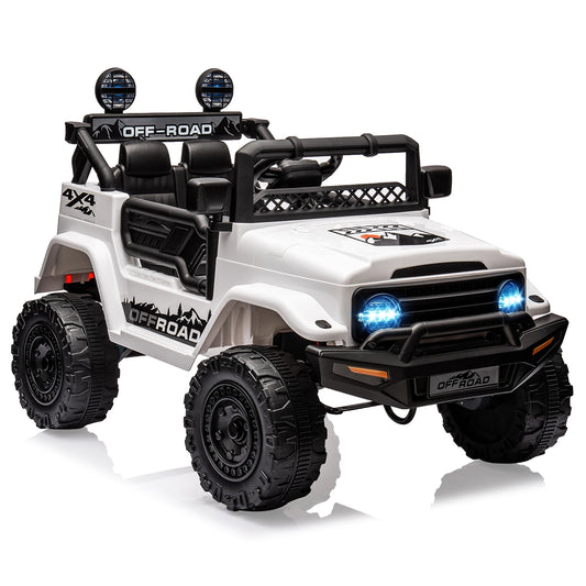 12V Kids Ride On Truck With Bluetooth Remote Control