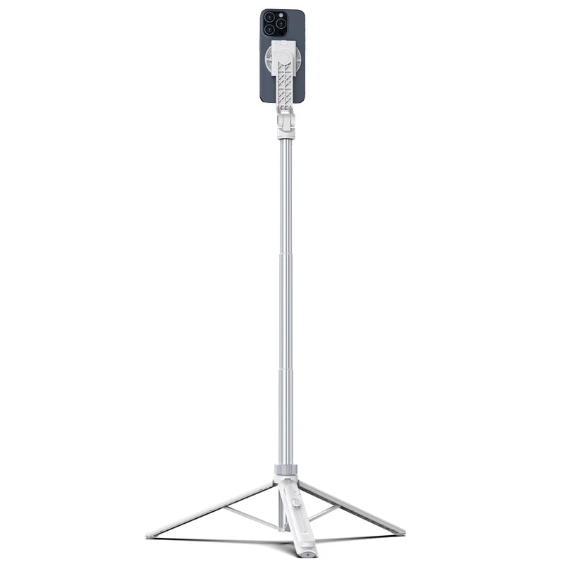 Ulanzi TT88 Overhead Selfie Stick 1.44M with MagSafe Clamp Photograph Tripod for Phone Livestreaming Vlog with Remote Control