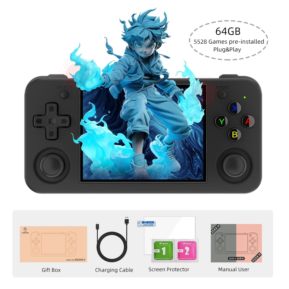 Anbernic RG35XX H Handheld Console For Retro Gaming