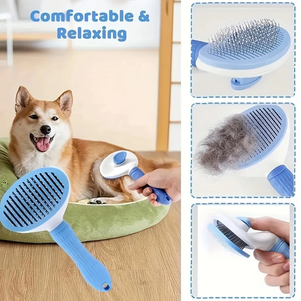 Hign-concerned 7 Piece Pet Grooming Set With Nail Clippers