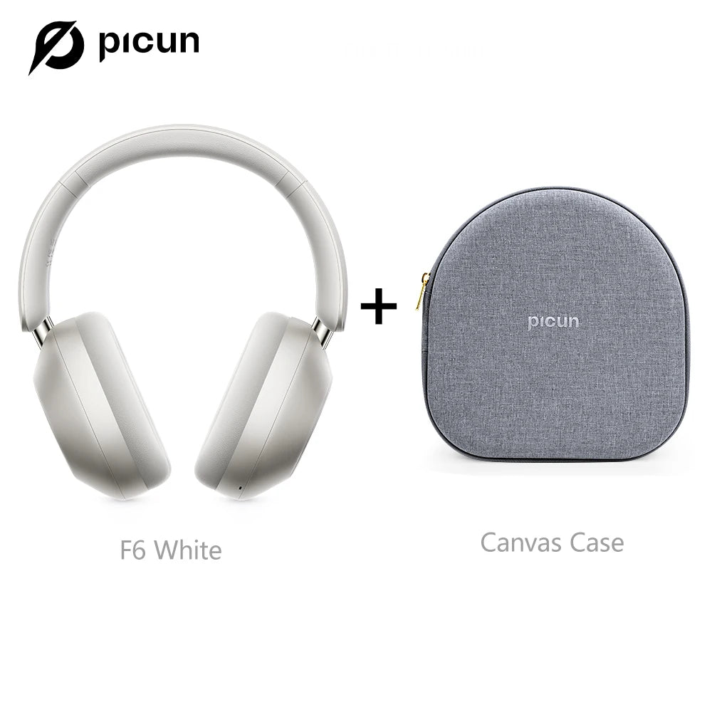 Picun F6 Active Noise Cancelling Wireless Headphones
