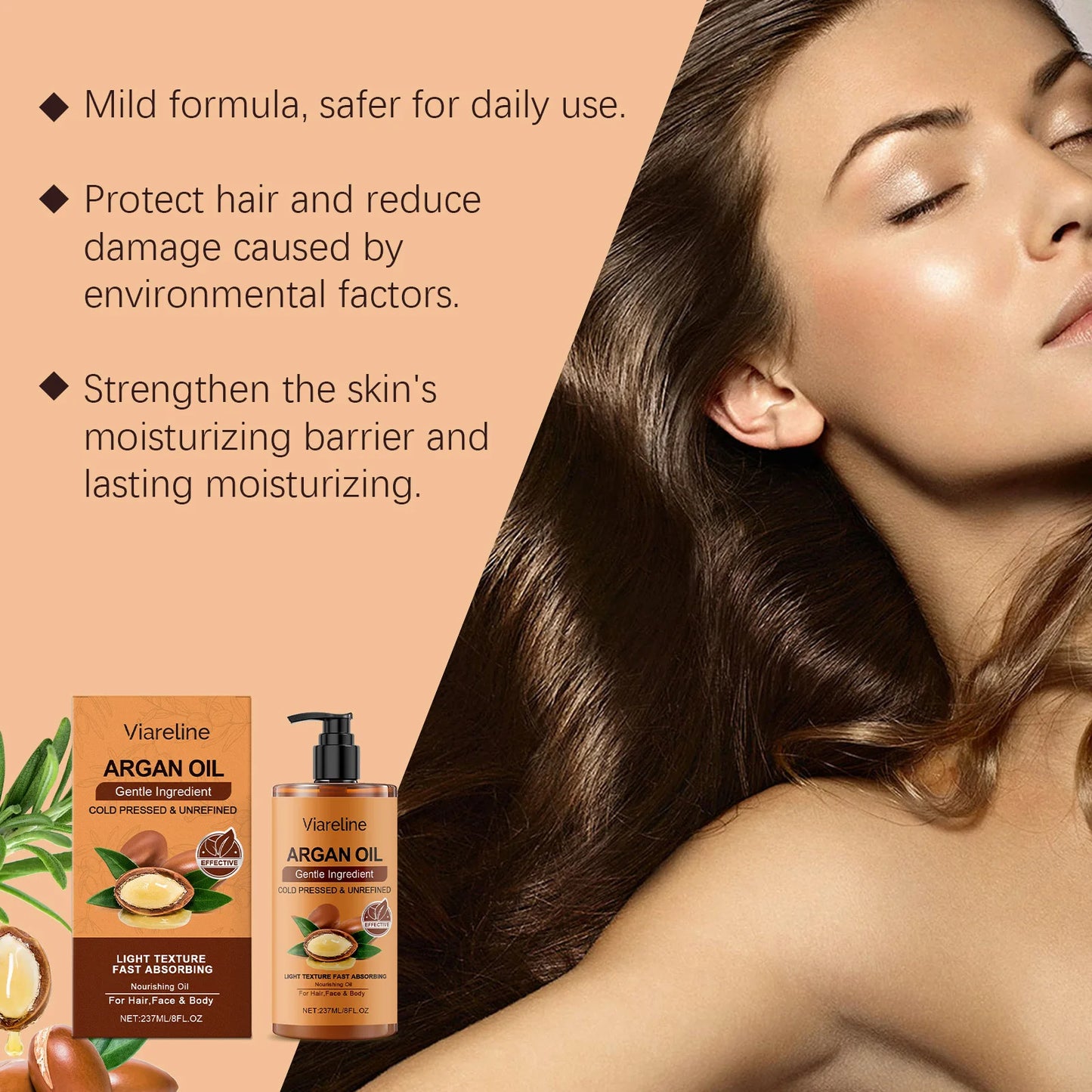 Essential Oil Argan Oil Daily Care Skin Hair Repair