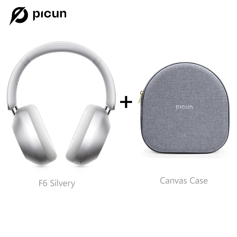 Picun F6 Active Noise Cancelling Wireless Headphones