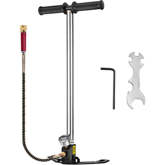 VEVOR 3 Stage PCP Hand Pump With Pressure Gauge 4500 PSI