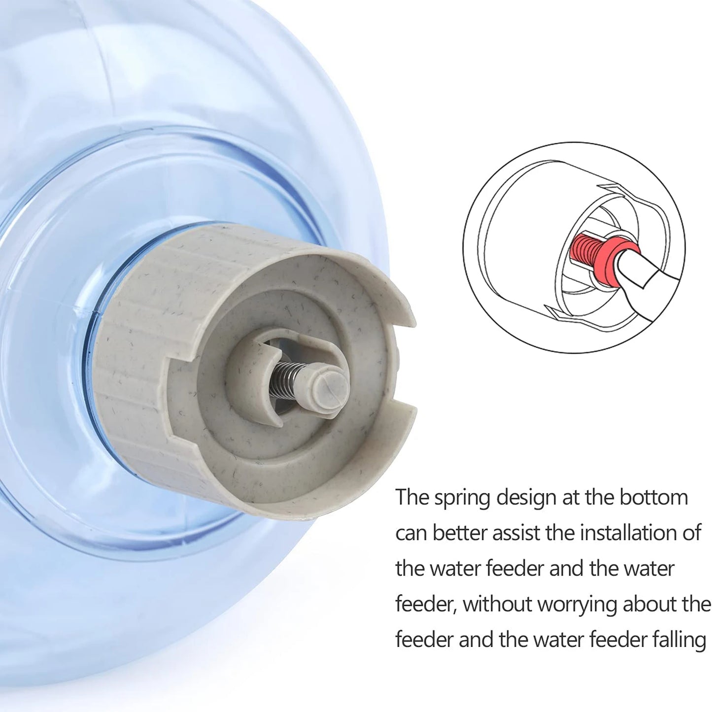Hign-Concerned Automatic Pet Water Dispenser Feeder