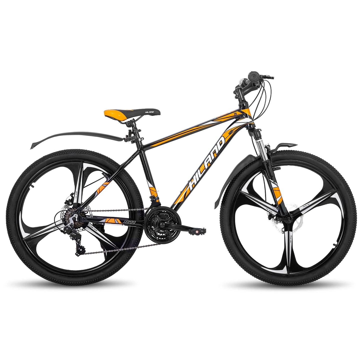 Hiland Mountain Bike Shimano 21 Speed Disc Brake Aluminum