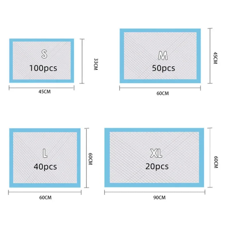 Dog Litter Absorbent Puppy Training Pee Pads And Diapers