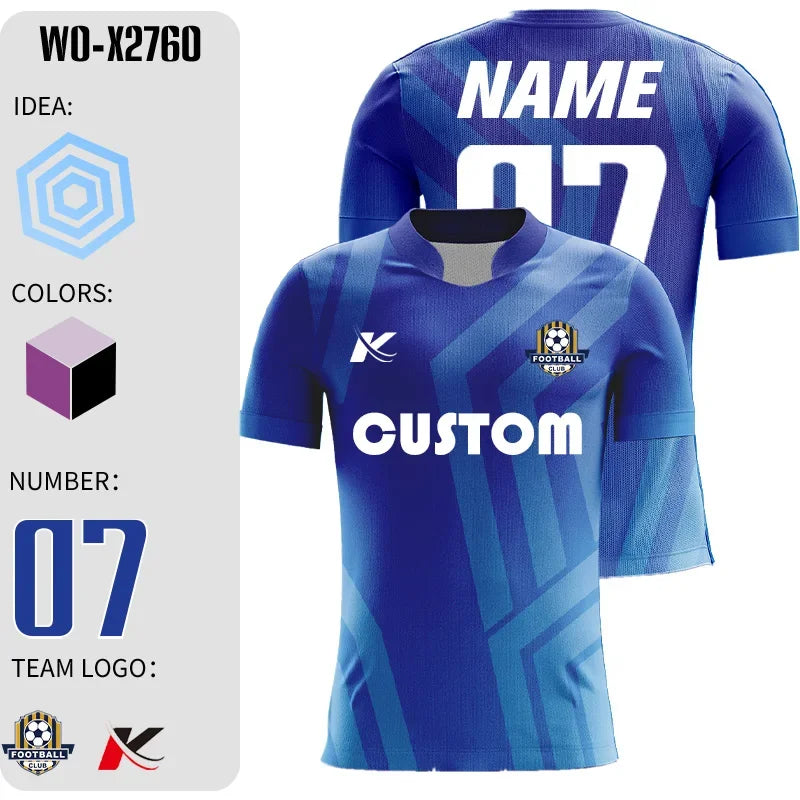 CRKECN Custom Sublimation Soccer Uniforms Embroidered Logo
