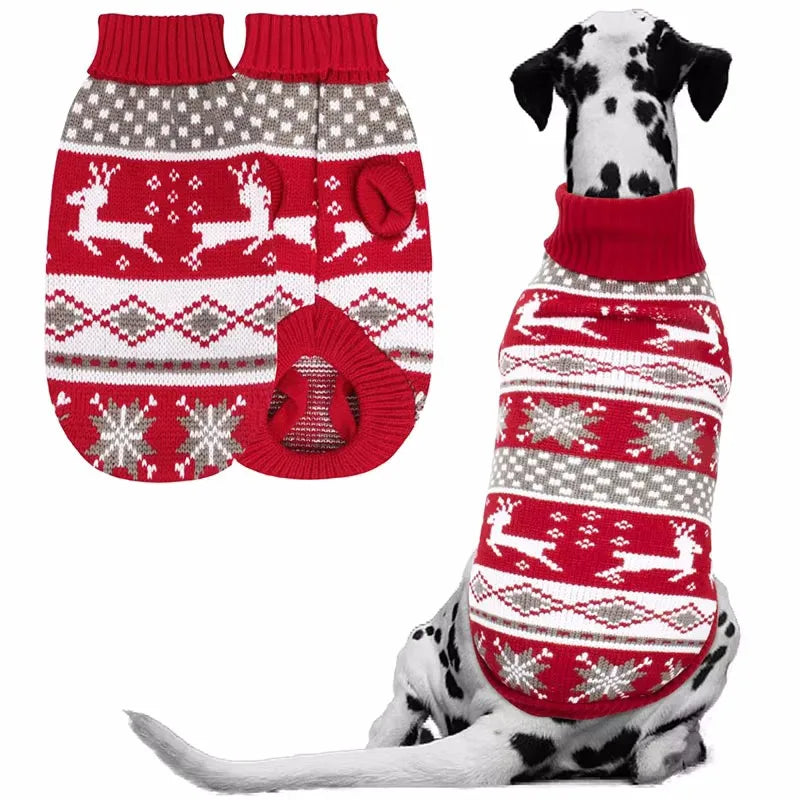 Guangdong Christmas Dog Sweater Coat For Pets Winter
