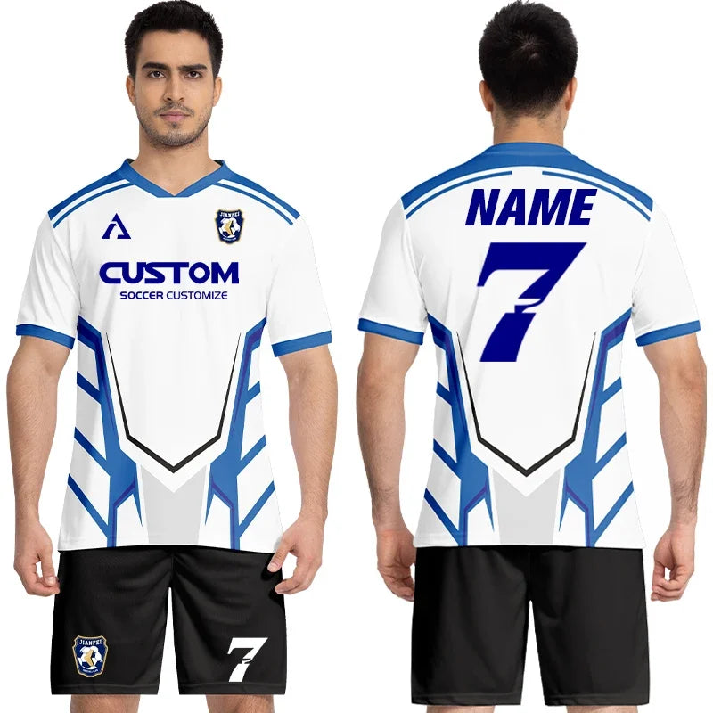 CRKECN Custom Sublimation Soccer Uniforms Embroidered Logo