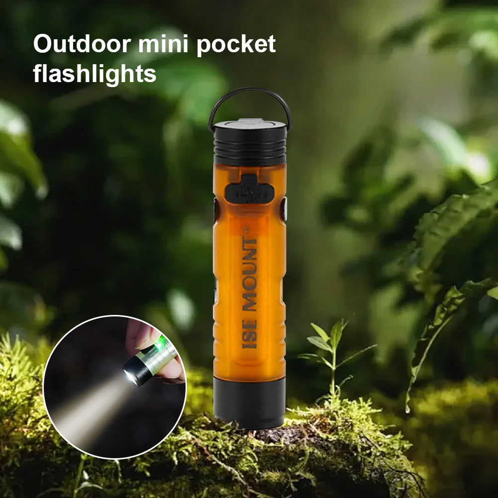 Electric LED Outdoor Mini Flashlight With Magnetic Hook