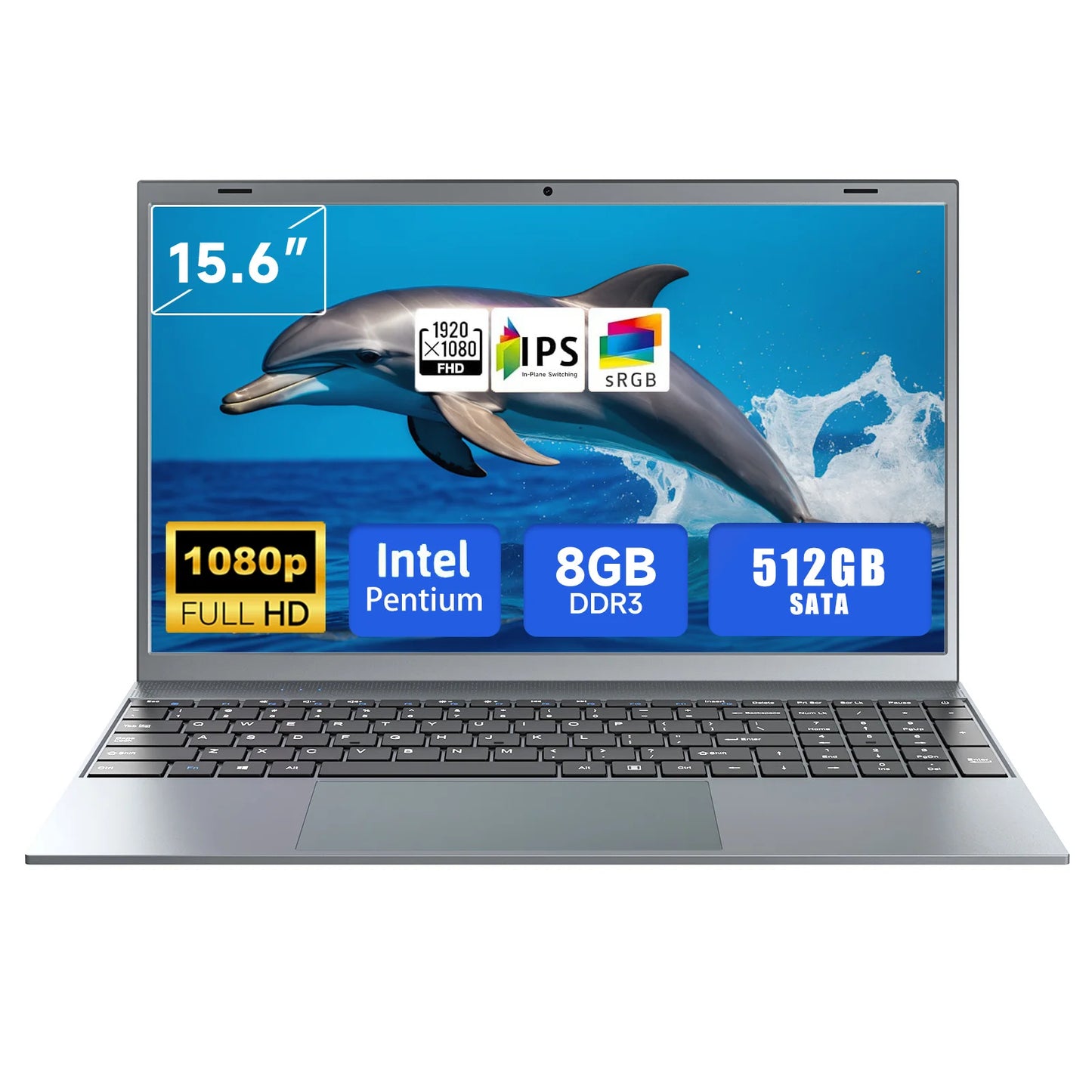 TH Laptop Intel Pentium J3710 8GB RAM 256GB SSD Windows 11