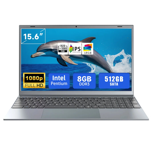 TH Laptop Intel Pentium J3710 8GB RAM 256GB SSD Windows 11
