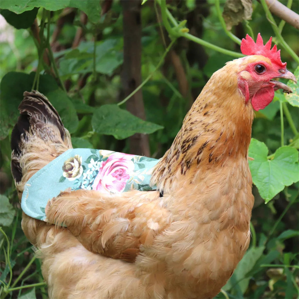 Hign Concerned Chicken Saddle Apron Canvas Protector