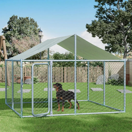 Hign-concerned Kennel House Mesh Pet Cage Playpen Fence