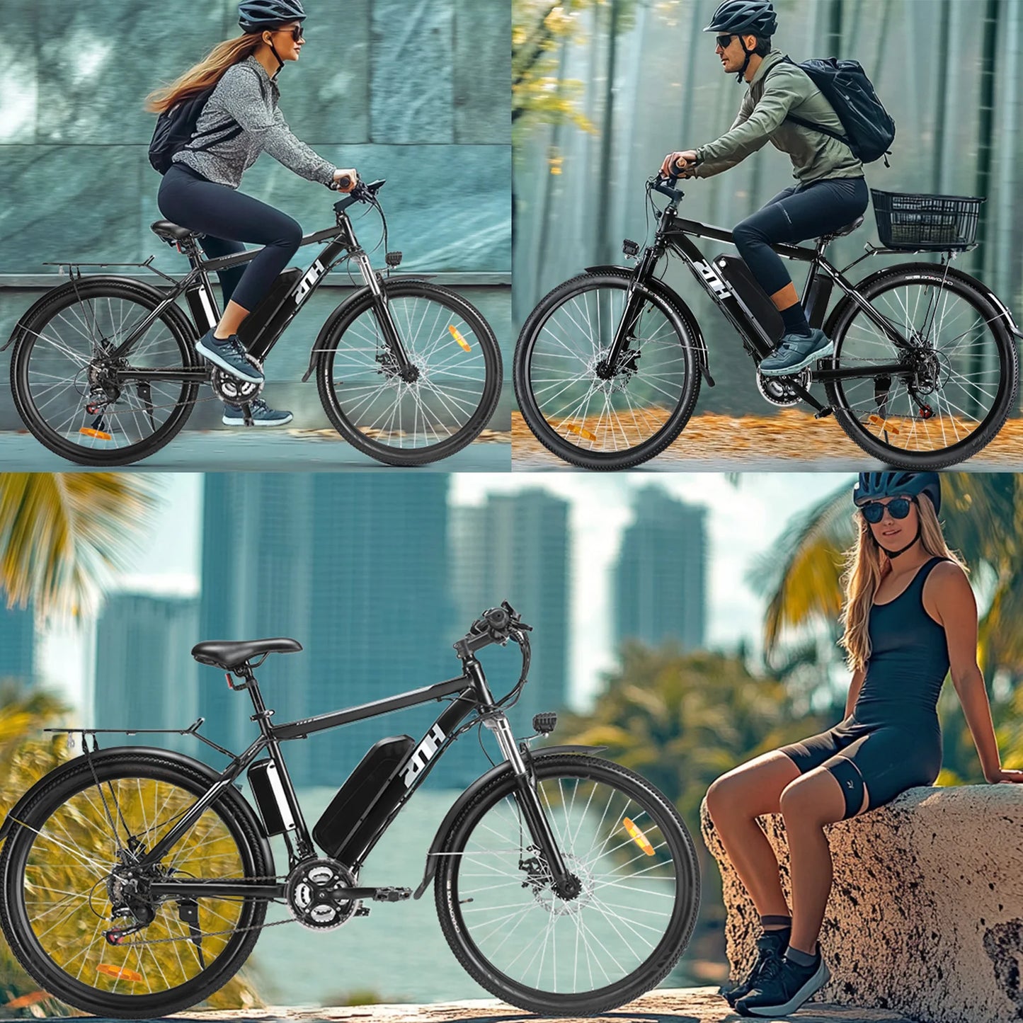 ZNH 1000W Electric Mountain Bike Adults Removable Battery